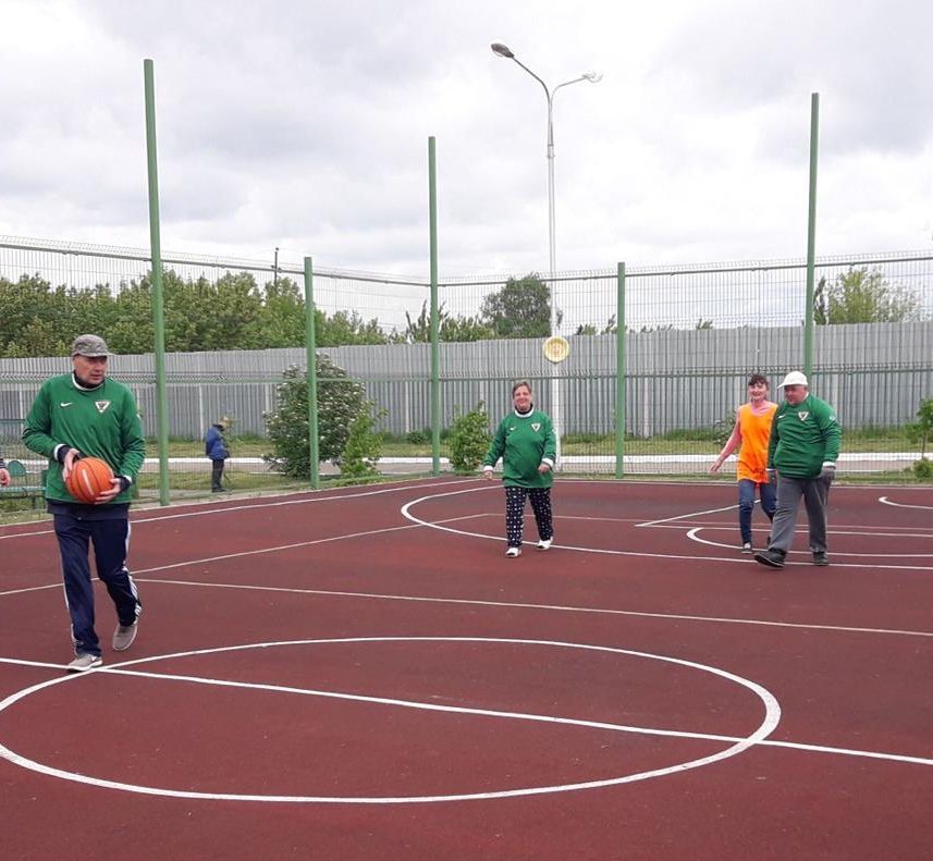 В Камско-Полянском доме-интренате состоялась товарищеская игра по баскетболу
