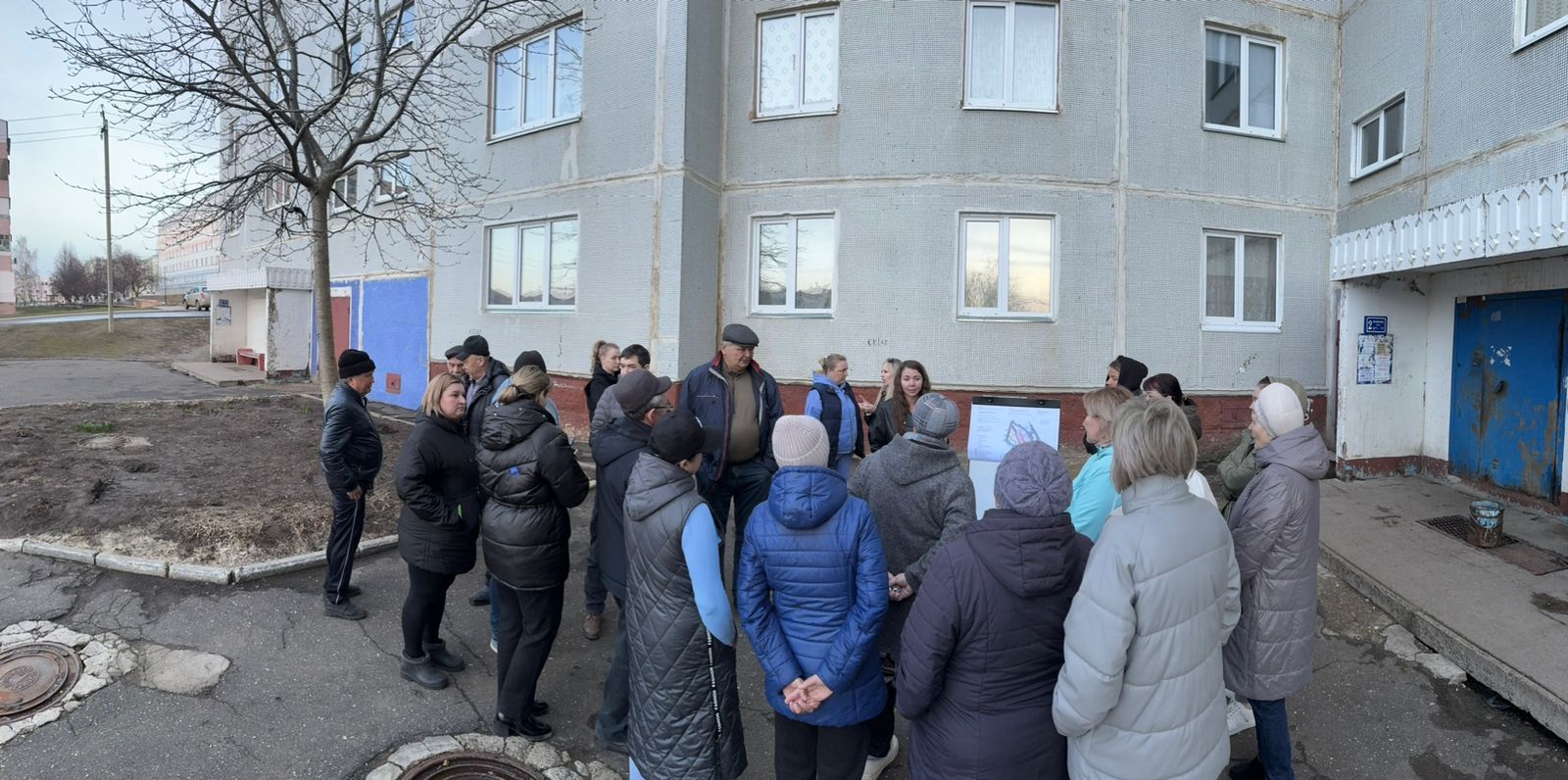 В Камских Полянах прошли собрания жильцов по проекту «Наш двор»