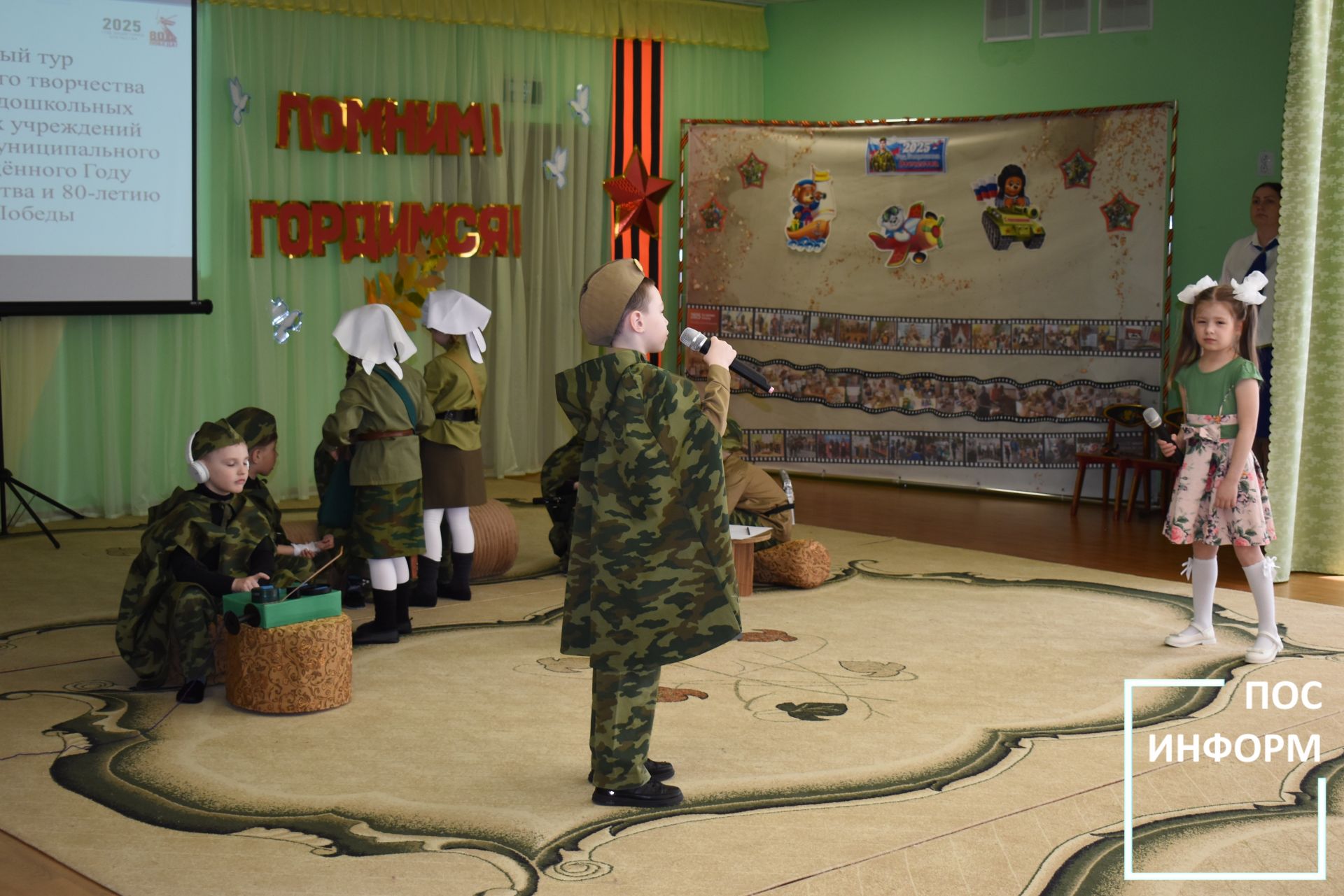 В детском саду «Золотая Рыбка» прошел отборочный тур фестиваля детского творчества