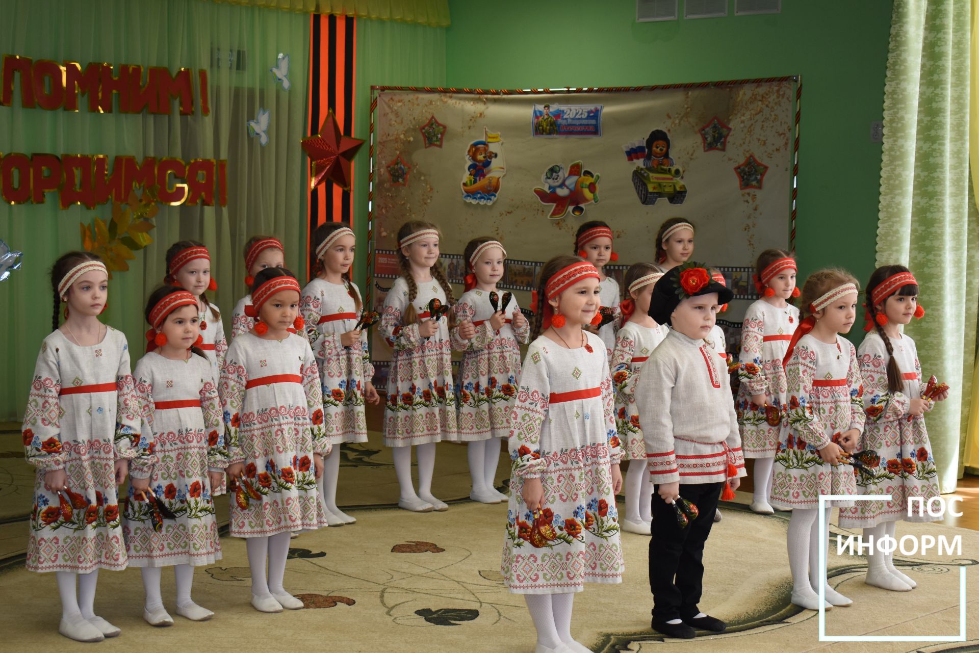 В детском саду «Золотая Рыбка» прошел отборочный тур фестиваля детского творчества