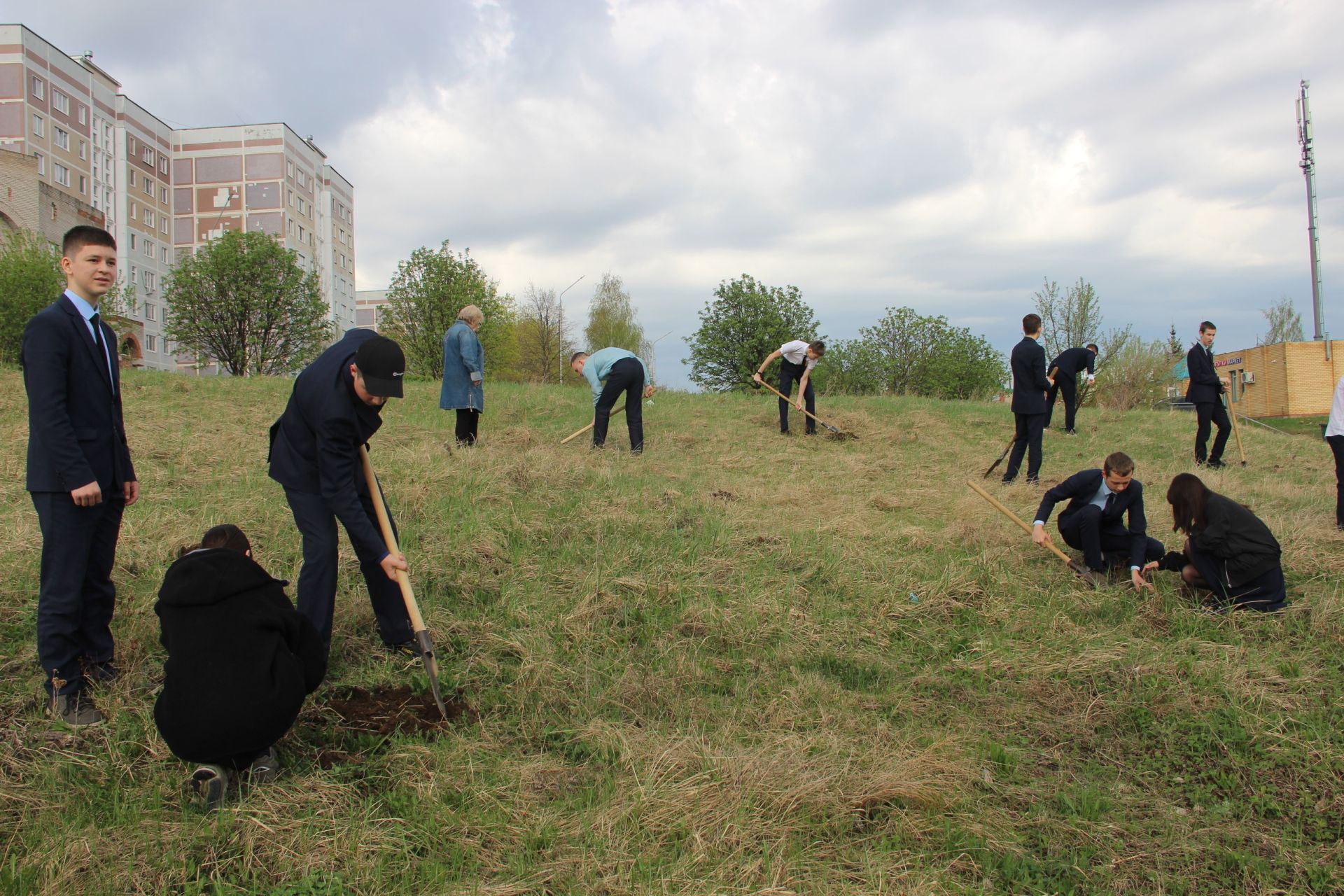 Камполянцы присоединились к международной акции «Сад памяти»