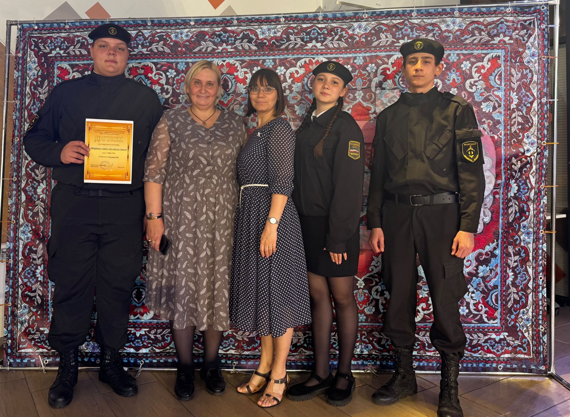 Победа отряда «Форпост» из Камских Полян на муниципальном этапе республиканского конкурса