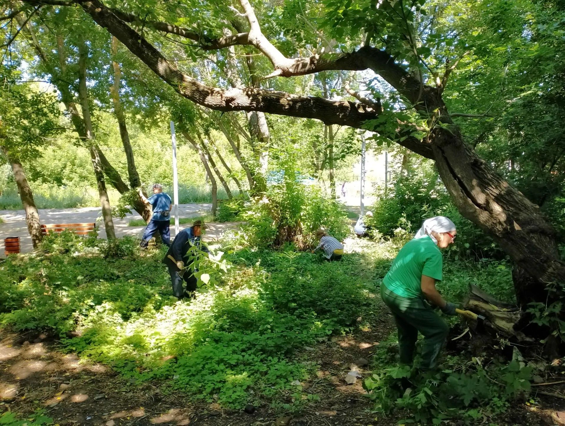 В Камских Полянах прошел традиционный средник на «Тропе здоровья»