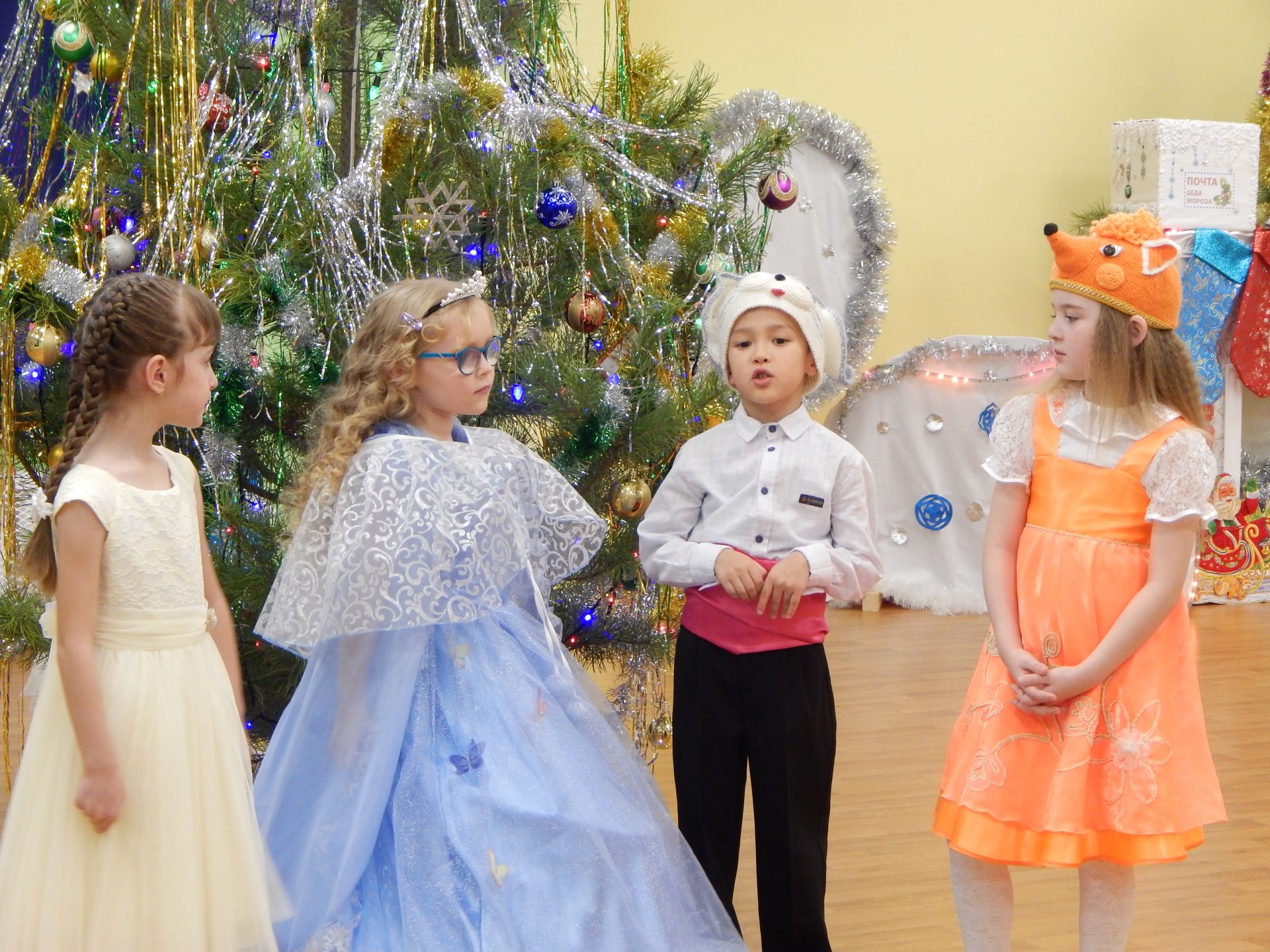 В Камполянском детском саду «Огонек» прошел Новогодний праздник