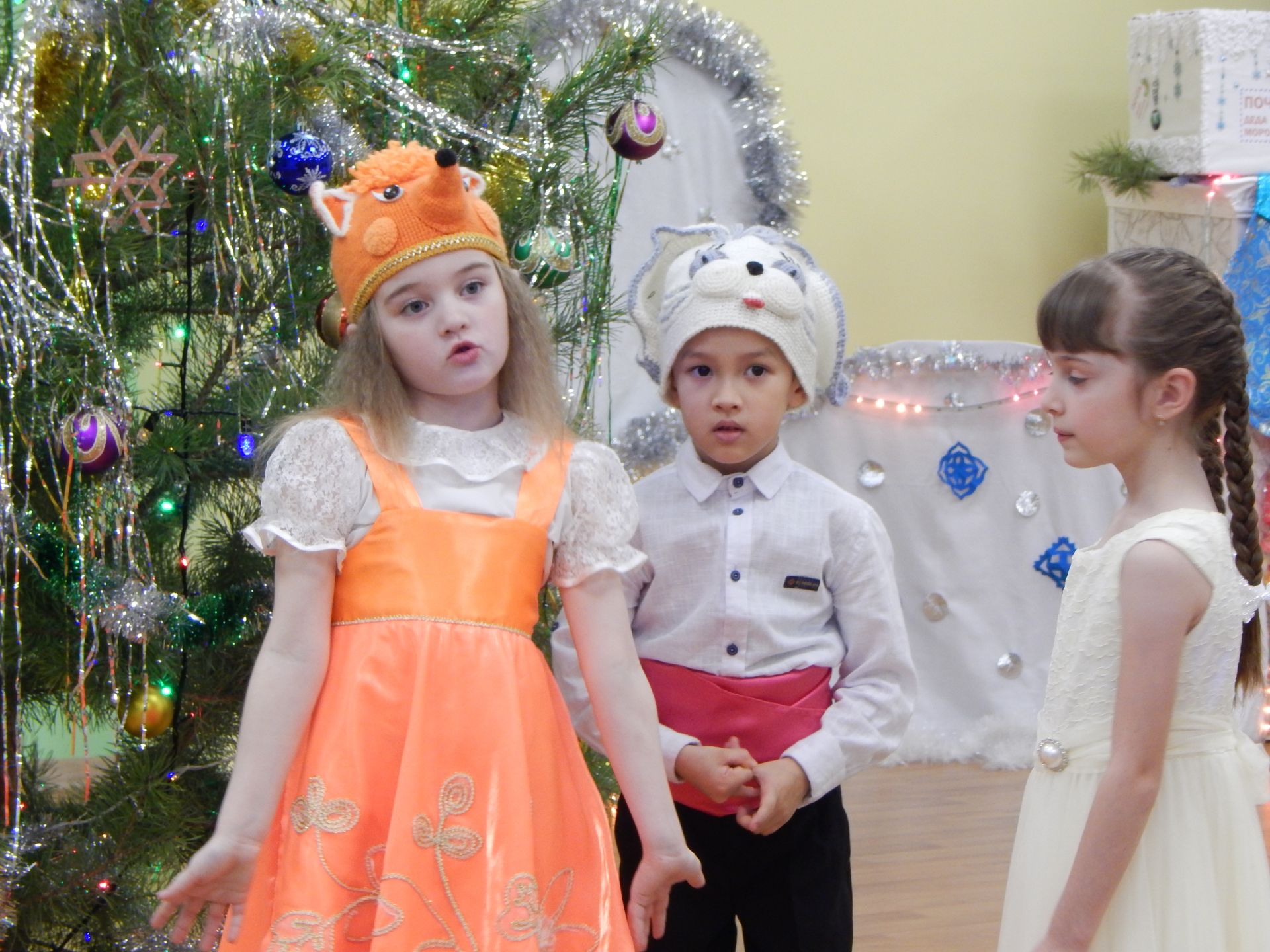 В Камполянском детском саду «Огонек» прошел Новогодний праздник