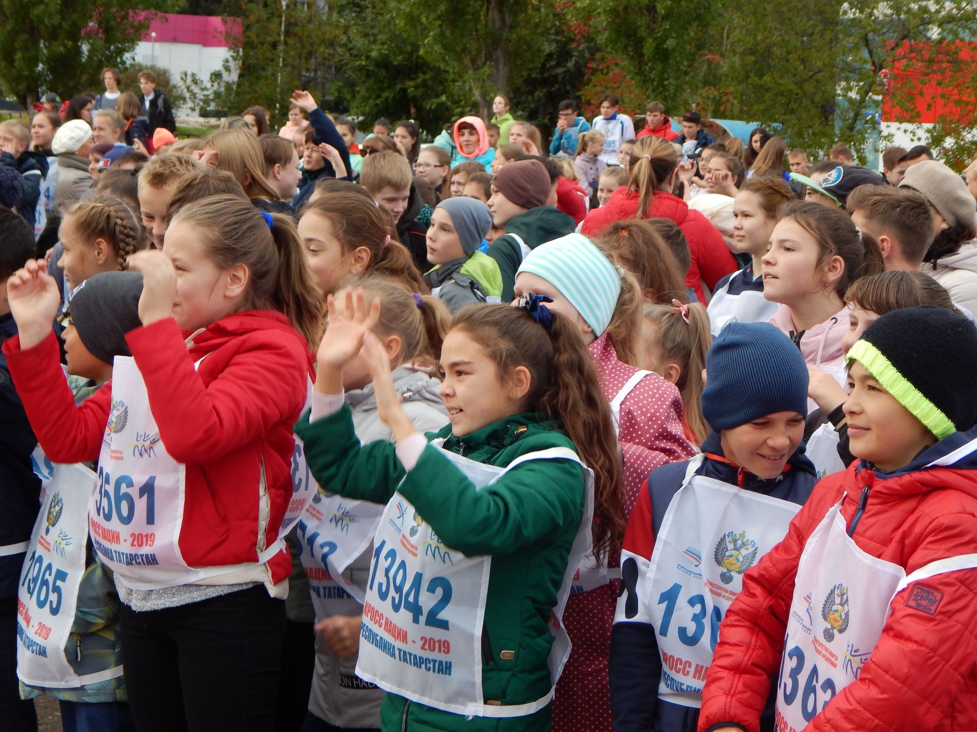 Камполянцы приняли активное участие в массовом легкоатлетическом забеге «Кросс Камских Полян-2019»