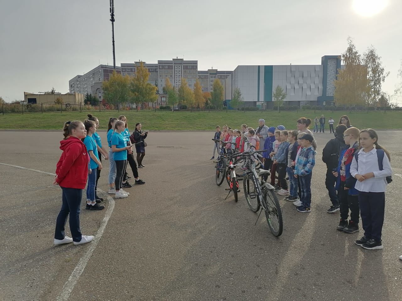 В Камских Полянах состоялись соревнования «К здоровью на велосипеде»