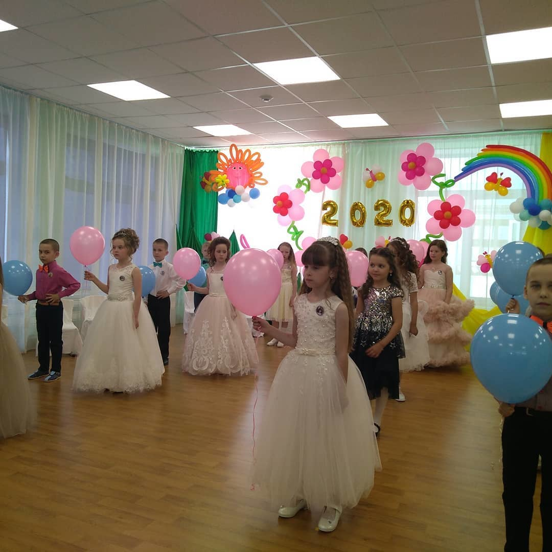 В камполянском детском саду «Огонек» состоялся выпускной бал