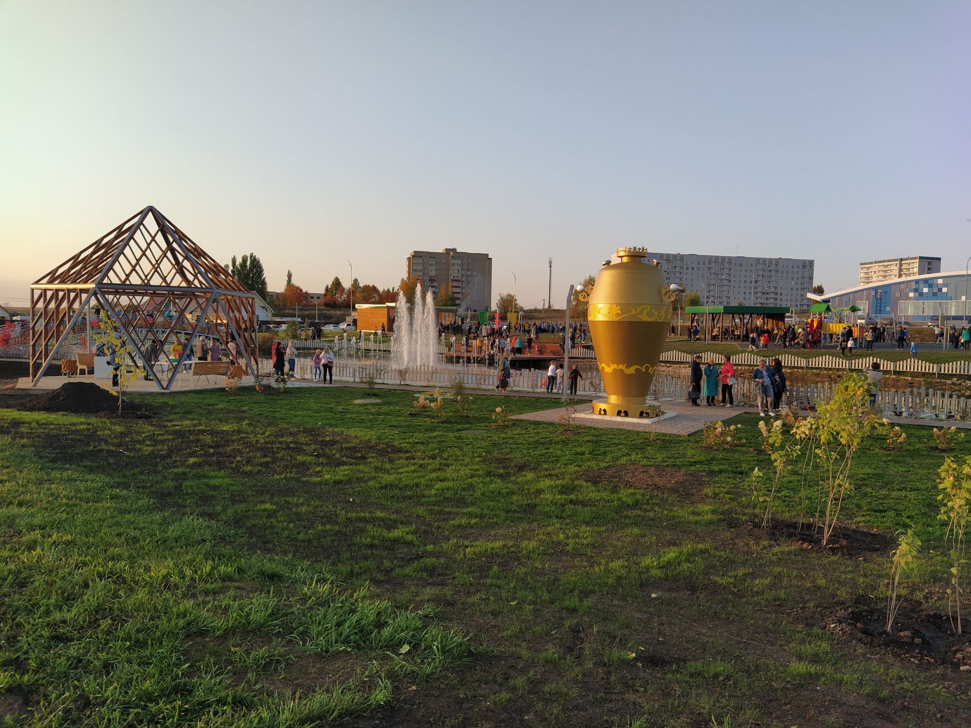 В Камских Полянах состоялось торжественное открытие ЭКО парка «Оазис»