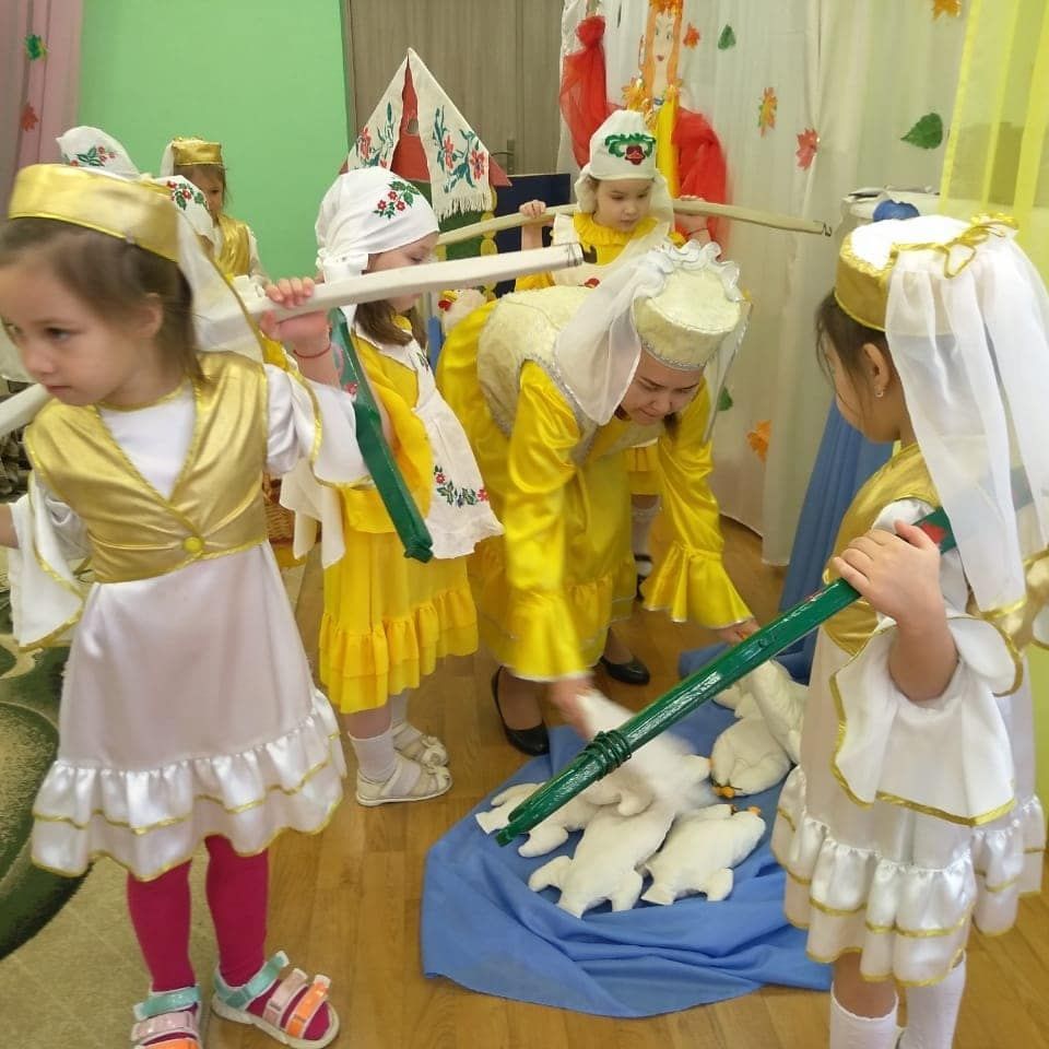 В Камскополянском детском саду "Золотая рыбка" состоялся праздник "Каз омэсе"