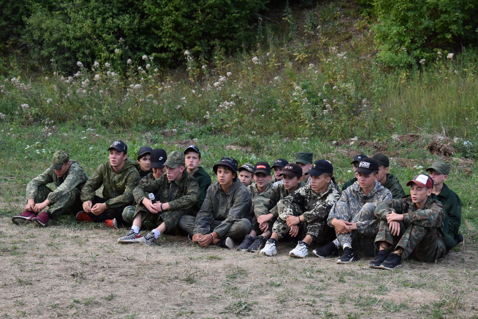 В Камских Полянах состоялось закрытие заключительной смены военно–полевого лагеря "Зарница"