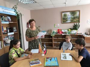 В Камско-Полянской детской библиотеке прошла патриотическая игра