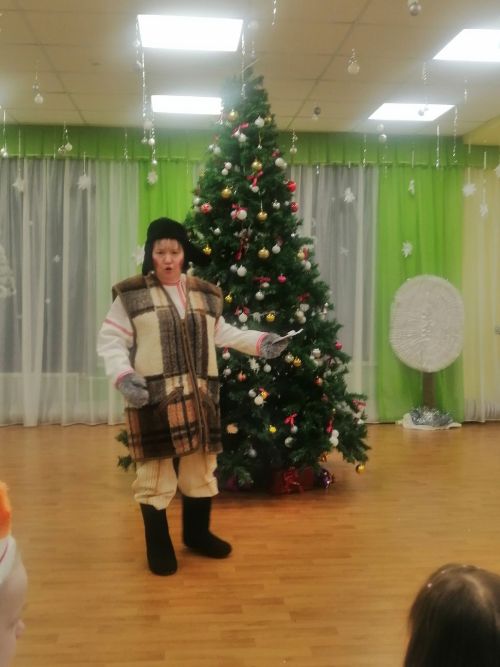 В детском саду «Огонек» прошел новогодний утренник