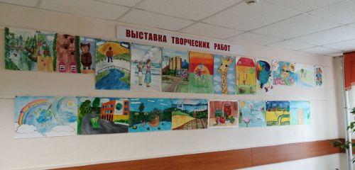 Жаркое лето в рисунках камполянских детей