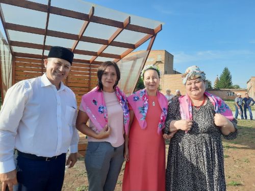 Библиотекарю Камско-Полянской библиотеки посчастливилось побывать на празднике села