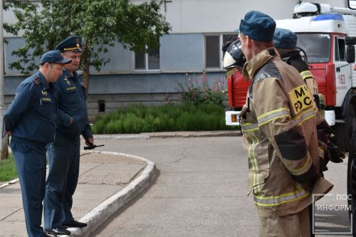 В Камских Полянах прошли учебно-тренировочные учения
