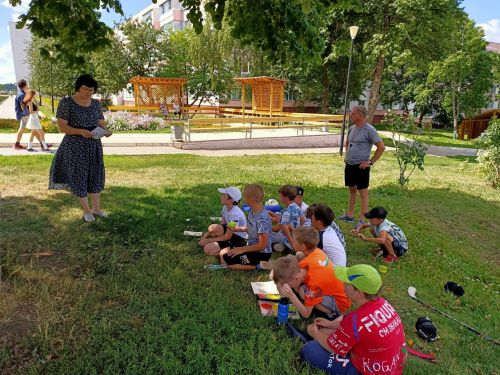 Камполянские юные хоккеисты приняли участие в библиофорсаже «Красный, желтый, зеленый»