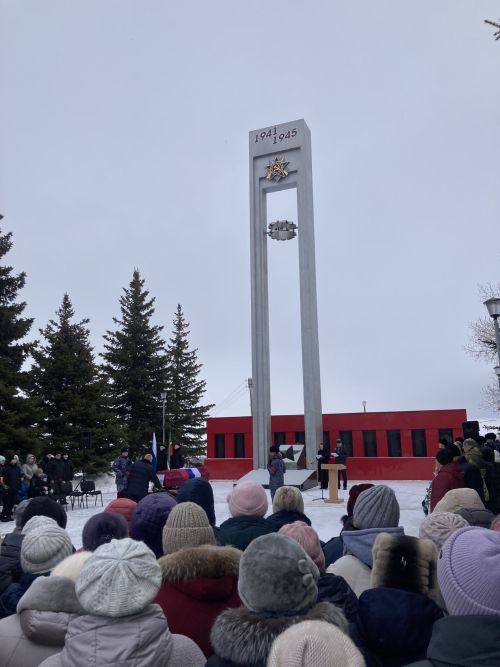 В Камских Полянах простились с бойцом, погибшим в зоне СВО