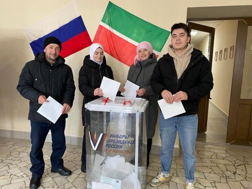 Голосуют в Нижнекамском районе