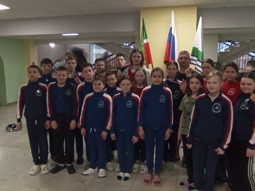 Камполянские пловцы заняли призовые места в Республиканских соревнованиях в г. Елабуга
