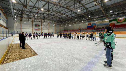 Ледовый дворец спорта «Олимпия»: состоялся республиканский хоккейный турнир среди мусульманских команд