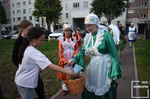 Жители Камских Полян готовятся национальному татарскому  к празднику