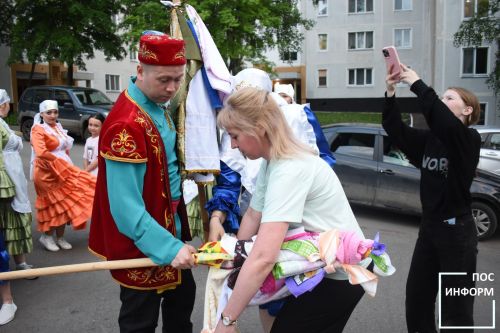 Жители Камских Полян готовятся национальному татарскому  к празднику