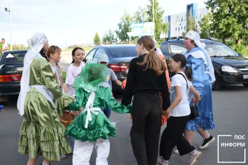 Жители Камских Полян готовятся национальному татарскому  к празднику