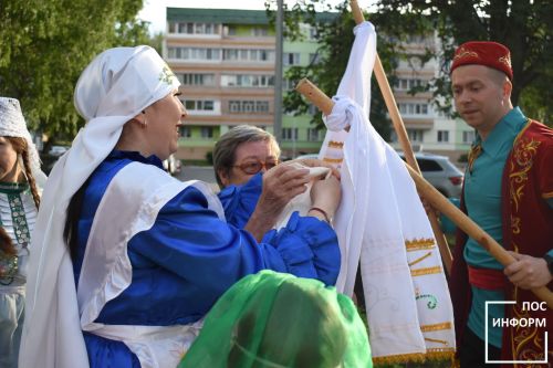 Жители Камских Полян готовятся национальному татарскому  к празднику