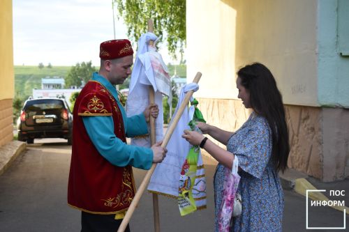 Жители Камских Полян готовятся национальному татарскому  к празднику