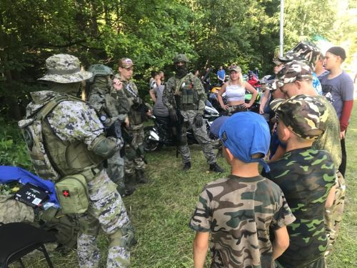Для камполянских детей и Нижнекамского района функционирует палаточный лагерь «Зарница»