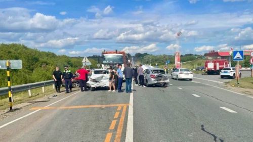В Татарстане произошла авария с участием семи автомобилей