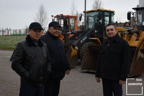 В Камских Полянах техника готова к зимнему периоду.