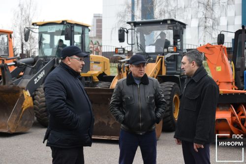 В Камских Полянах техника готова к зимнему периоду.