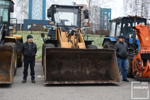 В Камских Полянах техника готова к зимнему периоду.