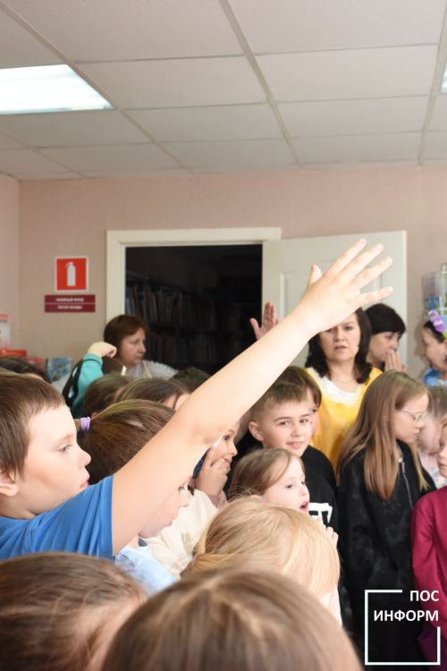В библиотеке Камских Полян прошло развлекательное мероприятие для школьников