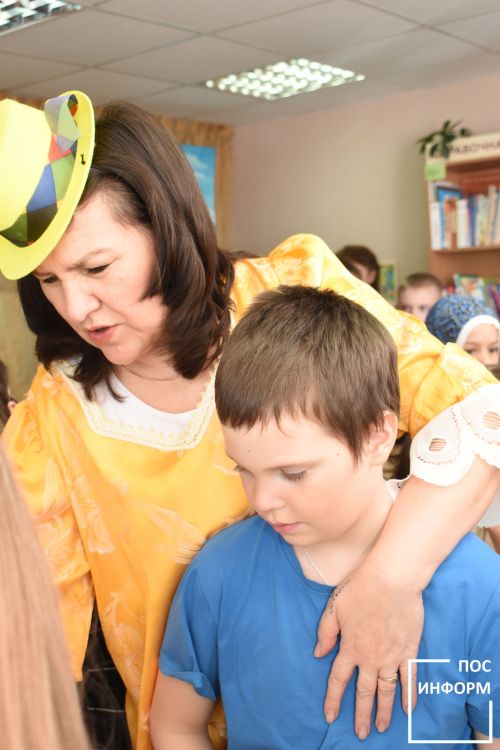 В библиотеке Камских Полян прошло развлекательное мероприятие для школьников