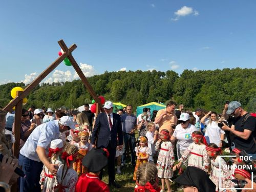 Дети Камских Полян весело отметили Сабантуй-2025