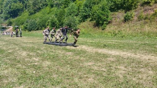 В Камских Полянах состоялось  закрытие палаточного лагеря «Зарница»