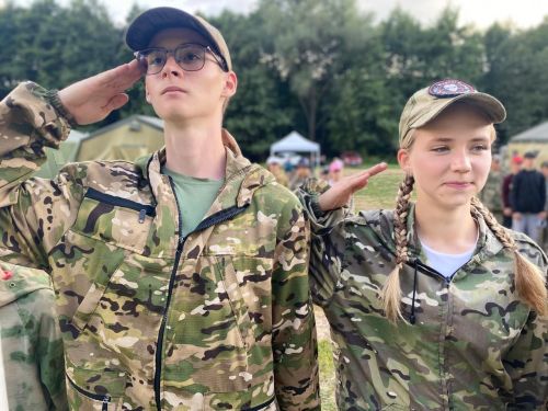 В Камских Полянах состоялось  закрытие палаточного лагеря «Зарница»