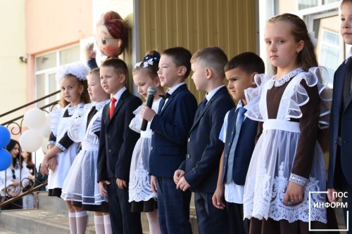 В Камскополянской школе №1 начался новый учебный год