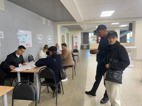 Высокая активность избирателей среди молодежи