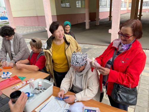 В День выборов в Камских Полянах педагоги «Радуги» провели мастер-классы
