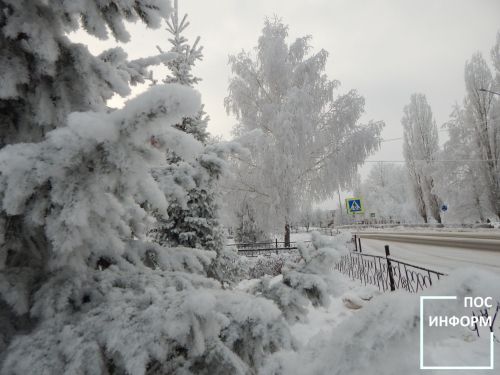 В Татарстане в ближайшие выходные прогнозируются 30-градусные морозы