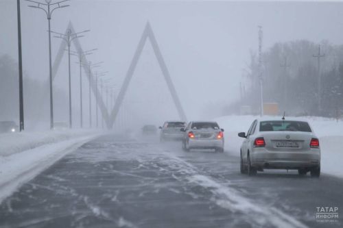 Татарстан накроет порывистый ветер и обильный снег в ближайшие сутки