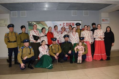 День защитника Отечества отпраздновали в Камских Полянах концертом