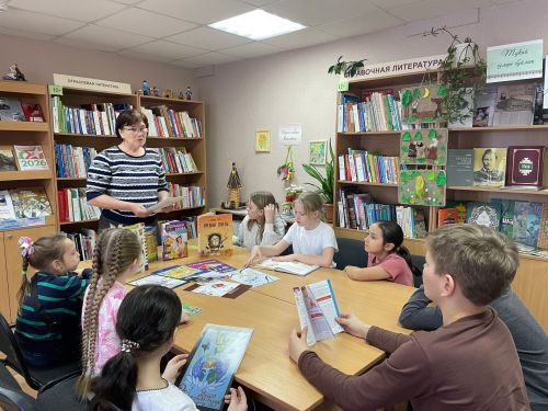 В Камско-Полянской детской библиотеке искали вредные привычки у мультгероев