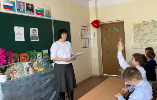 В Камскополянской школе № 1 прошёл поэтический вечер к юбилею Габдуллы Тукая