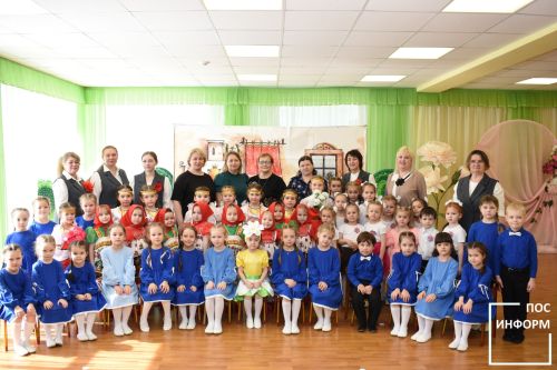 В детском саду «Огонек» Камских Полян прошел фестиваль детского творчества