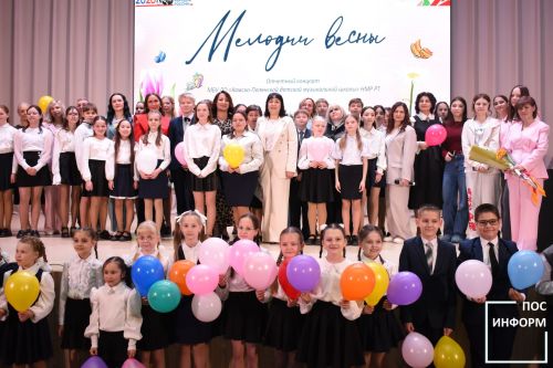 В музыкальной школе Камских Полян прошел отчетный концерт «Мелодия весны»